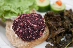 Burger with Cashew Mayo